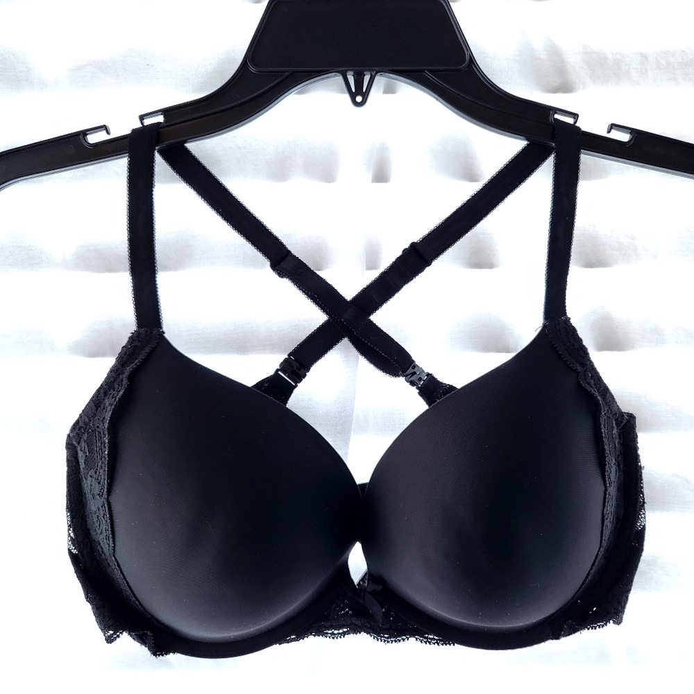Black Push Up Bra